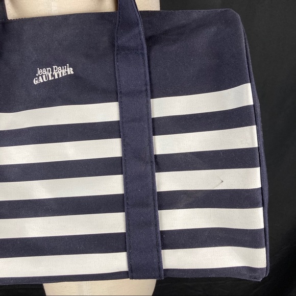 Jean Paul Gaultier striped canvas duffle bag - Picture 4 of 13